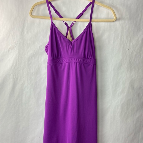 Athleta shore break swim dress purple small - Picture 2 of 9